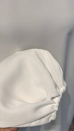 Nida long Sleeve Inner Dress- White