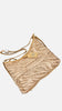 CanarLisa Shoulder Bag Beige with CanarLisa Print