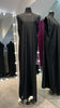 Black Sleeveless Abaya Inner Slip made of Nida