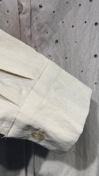 Stone Embellished Cord Set- Light Beige