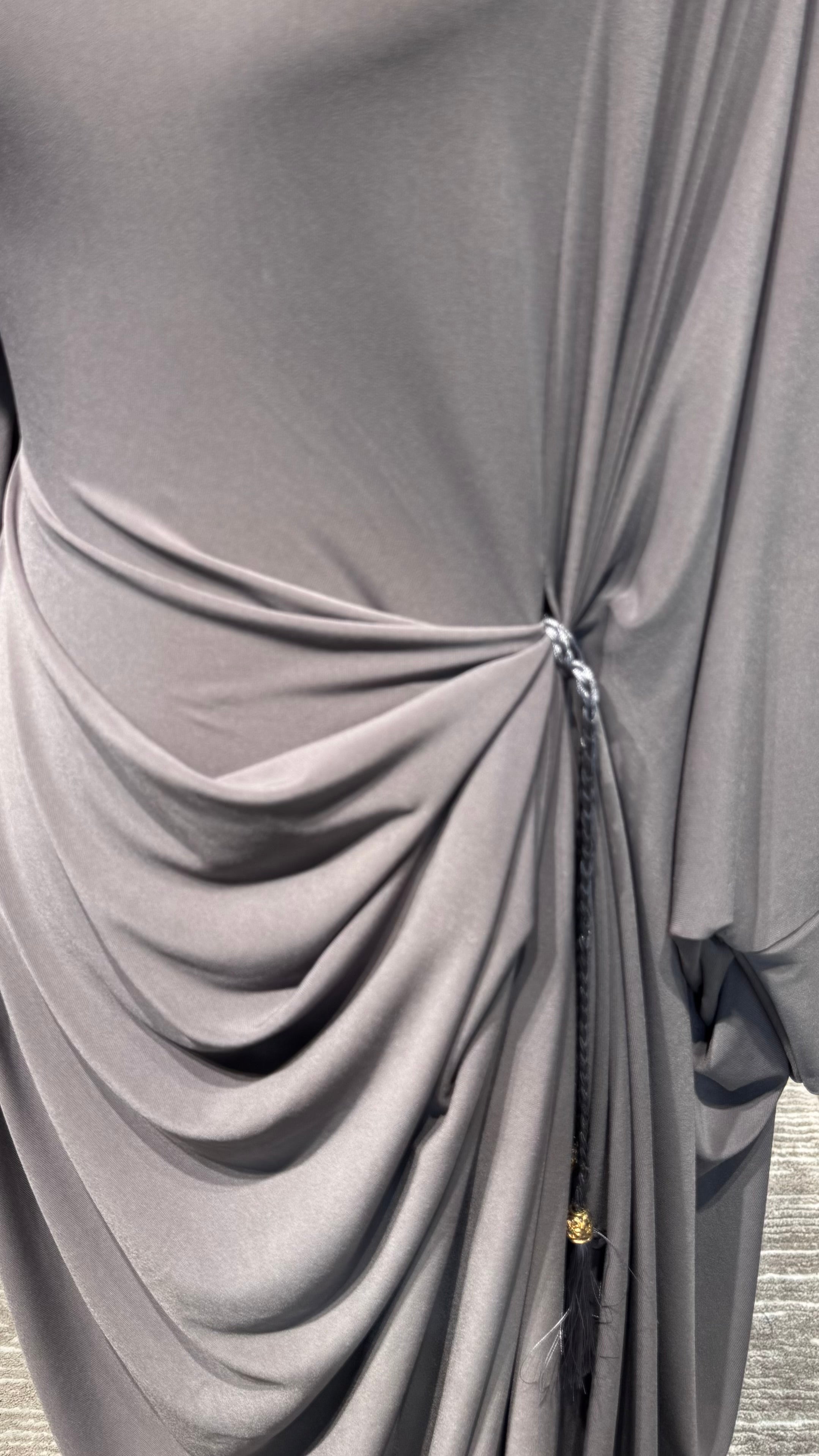 Stretch Farasha 2pcs set- Gray
