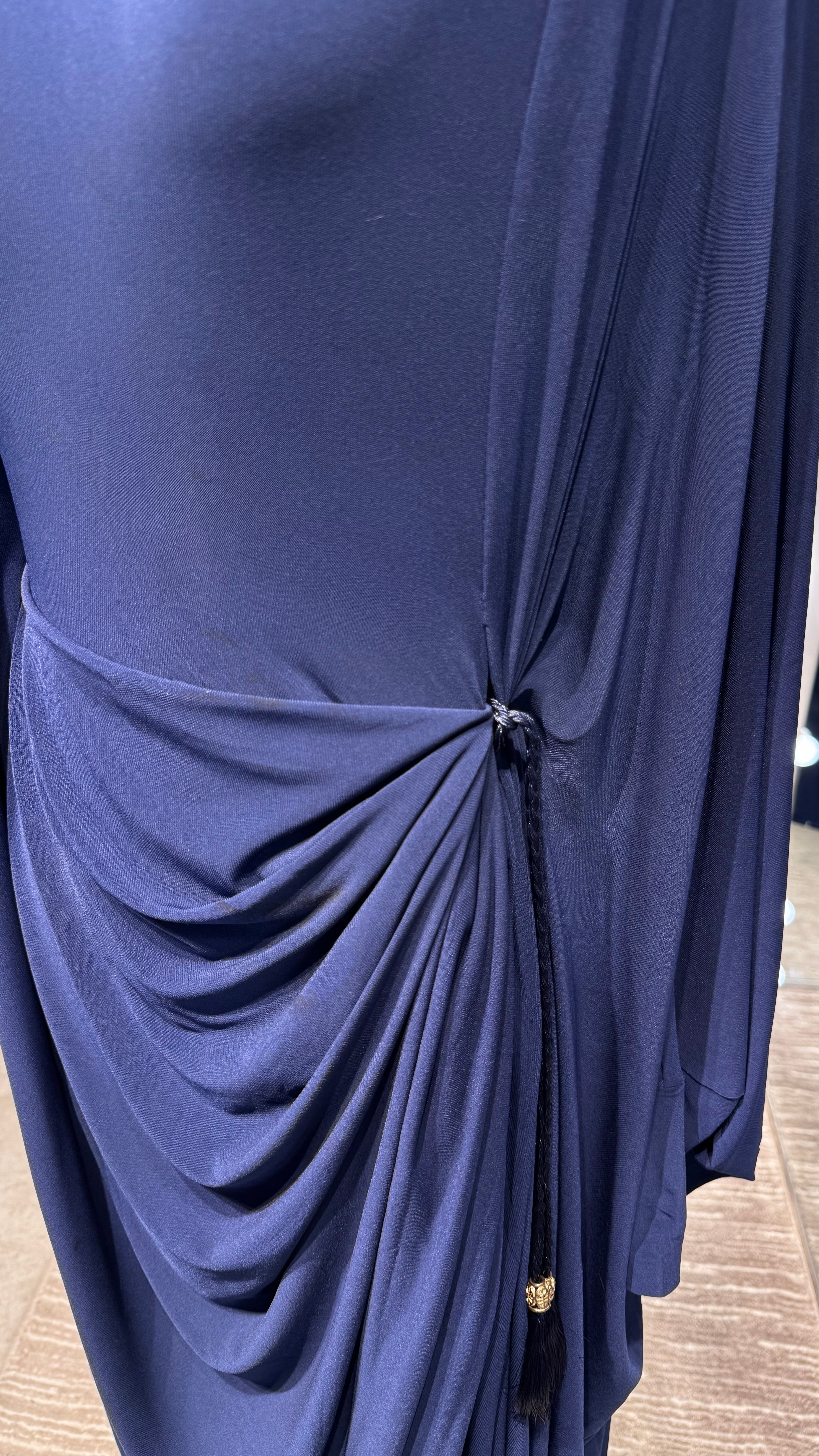 Stretch Farasha 2pcs set- Navy Blue