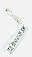 CanarLisa Pure White Handbag with shoulder strap