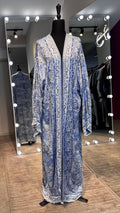 Pashmina Robe with Hijab – 2 Piece- Blue
