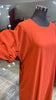 Rust Color Casual Abaya Dress which can also  be used as Inner with side pocket.