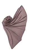 Cotton Blend Jersey Hijab in Dusty Mauve