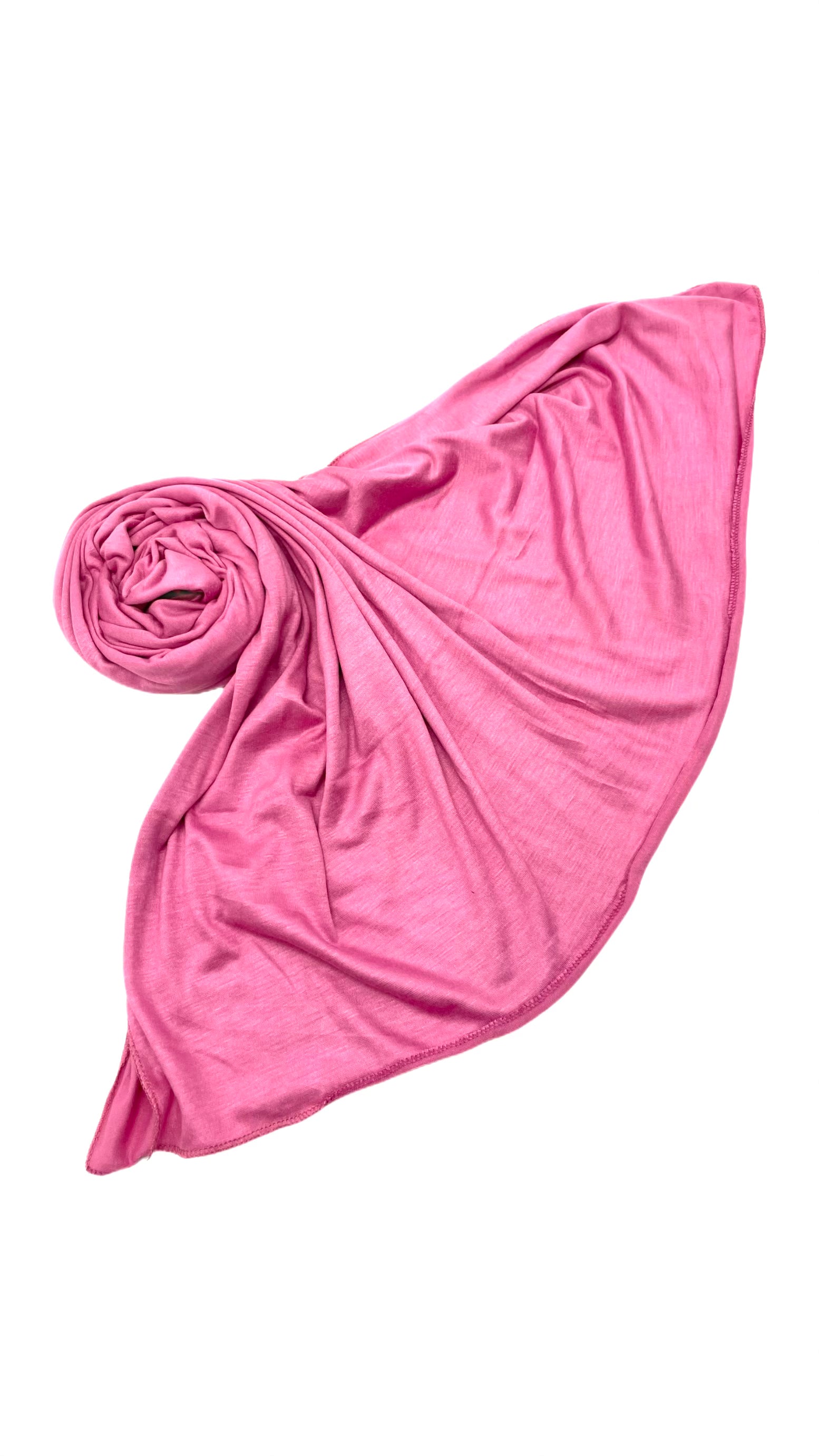 Cotton Blend Jersey Hijab in Pink