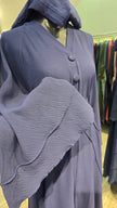 Navy Blue Color Umbrella cut Casual  Abaya Dress.