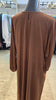 Brown Color Two side pockets Casual Abaya Dress/Inner