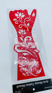 Big Henna Stencil (Red 1)