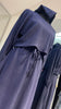 Navy Blue Color 3pcs Casual Abaya Dress with side Pockets