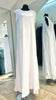 White Abaya Inner Double Layer & Fully Opaque