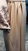 Nude Nida Abaya with Kuffiyah Embroidered Sleeves