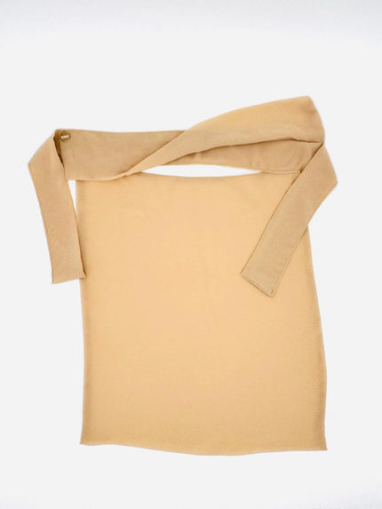 Beige Chiffon Full Niqab