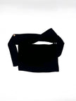 Black Chiffon Small Niqab