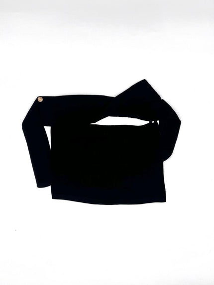Black Chiffon Small Niqab