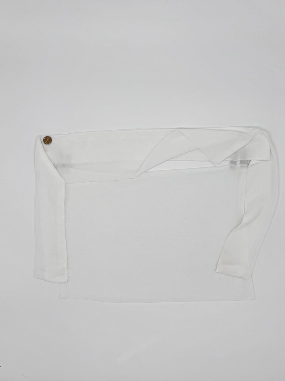 White Chiffon Small Niqab