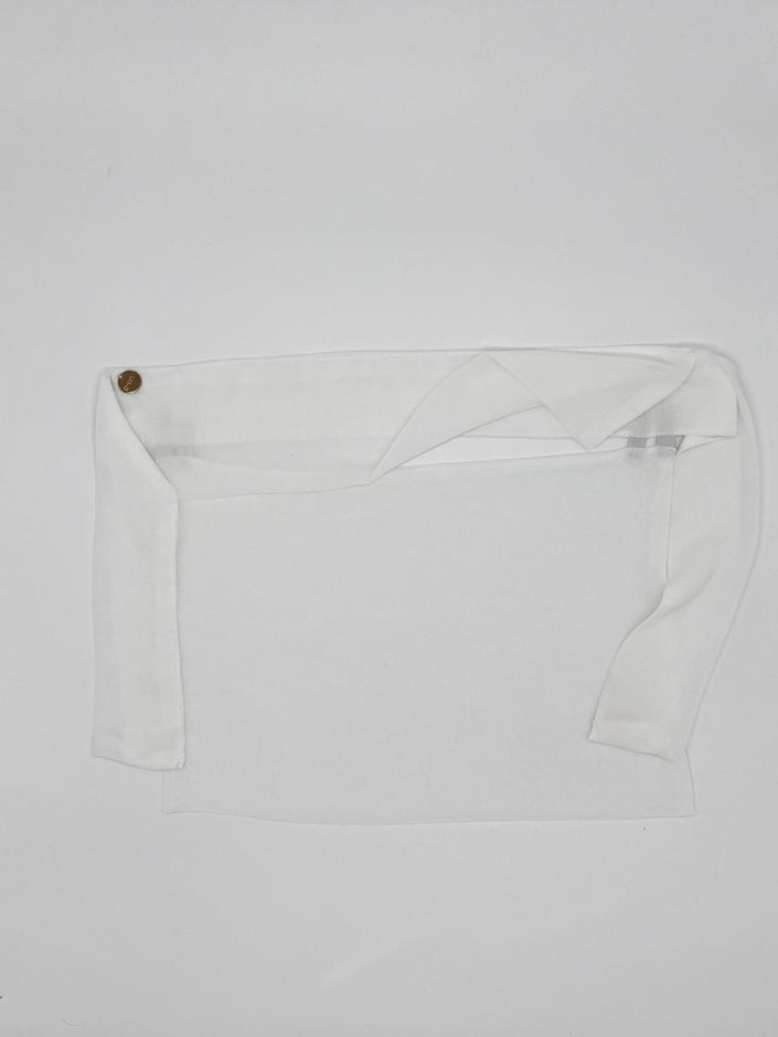White Chiffon Small Niqab