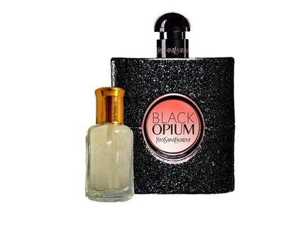 Black Opium Yves Saint Laurent 12ML Oil perfume.