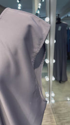 Nida Sleeveless Inner Dress- Purple Gray